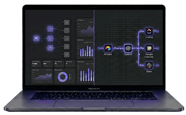 Infografik: Systematisierte KI-Prozesse für höhere Profitmargen bei Agenturen und Beratern